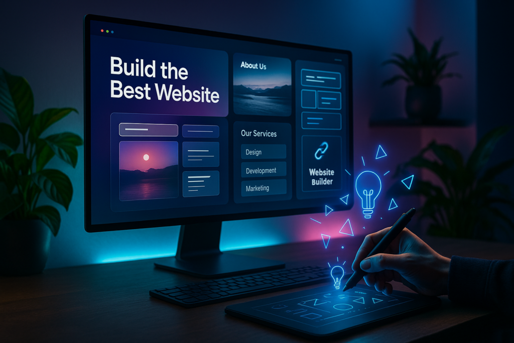 what is the best web builder illustration